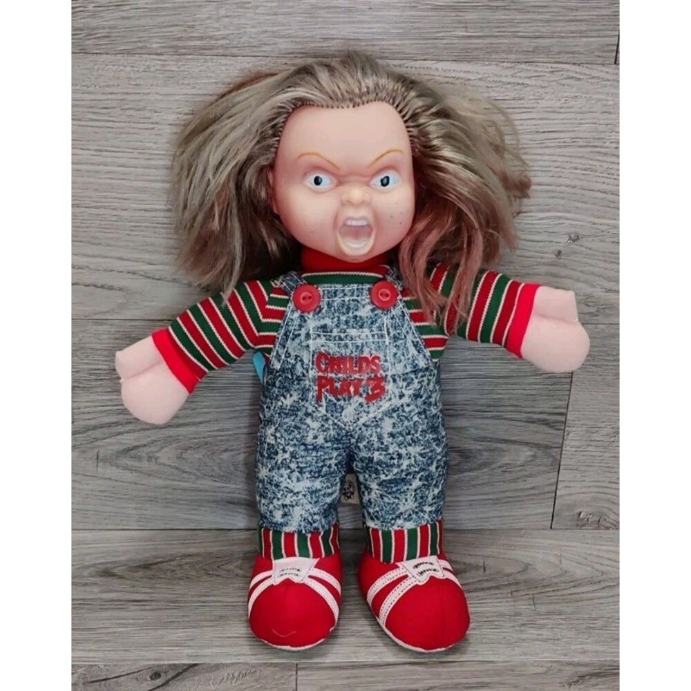VTG 1991 Chucky Doll 12 Inch Childs Play 3 Horror Movie Toy Figure Collectible